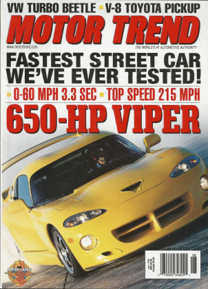 MOTOR TREND 1999 JUNE - HENNESSY, LIGHTNING, AMG E55